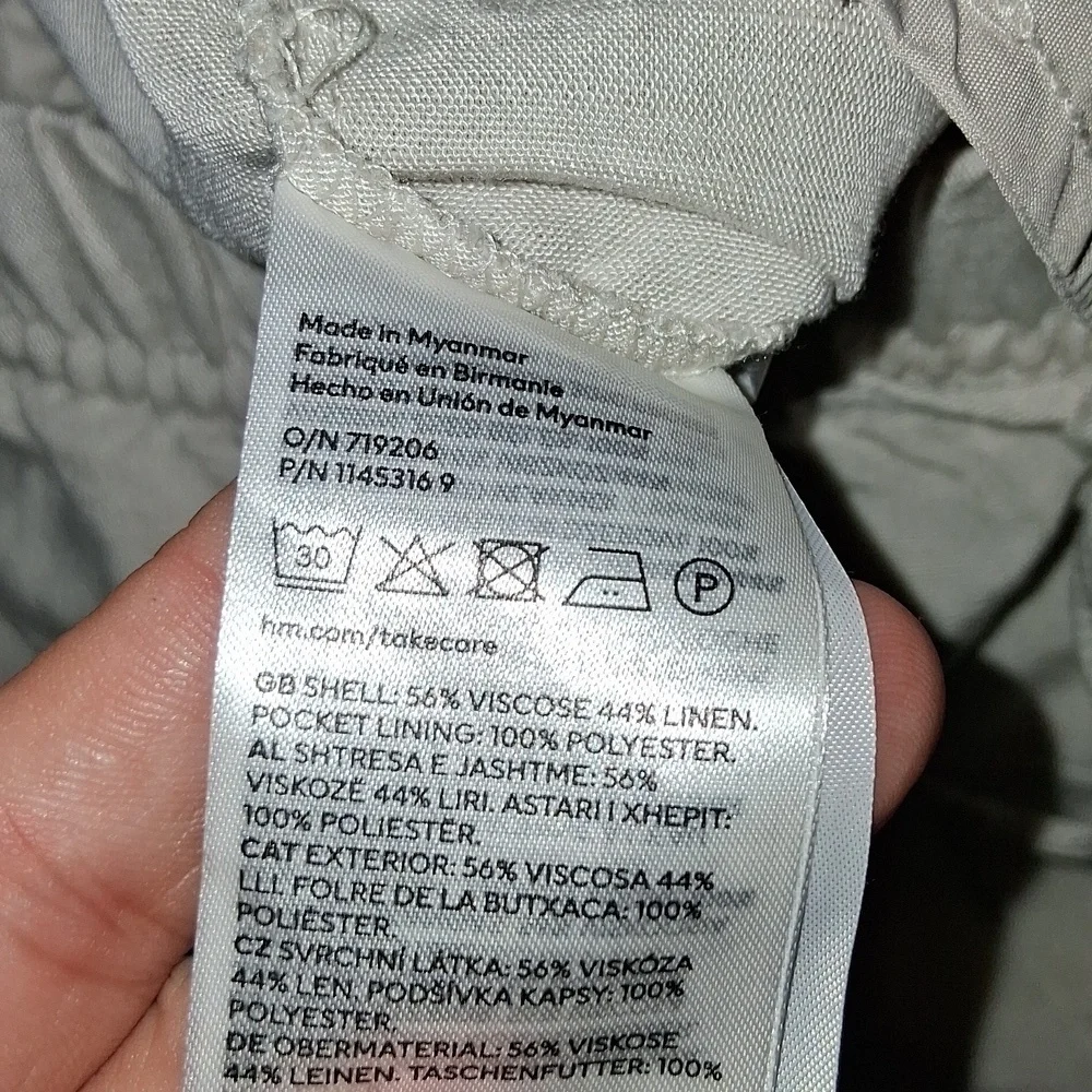 H&M linen blend